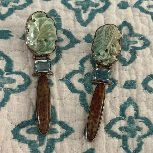 Darla N vintage earrings - Picture 1 of 4